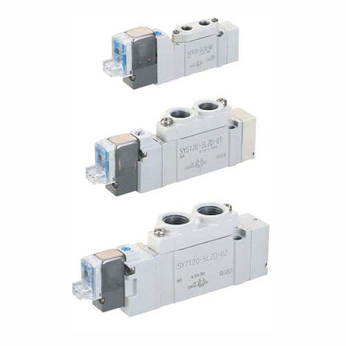 SY3000·5000·7000·9000系列5通電磁閥直接配管型